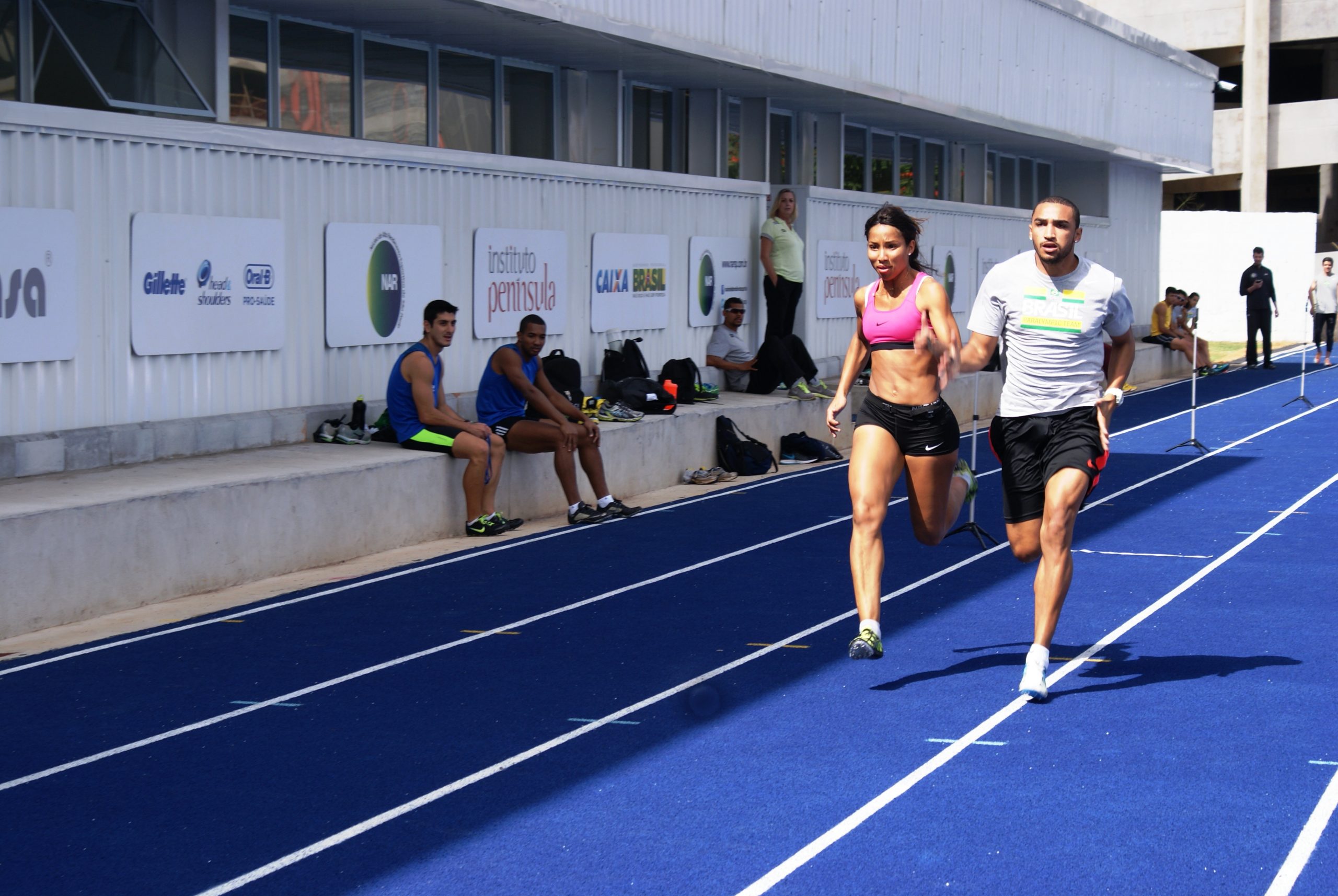 No segundo dia de avaliações, velocistas paralímpicos vão à pista