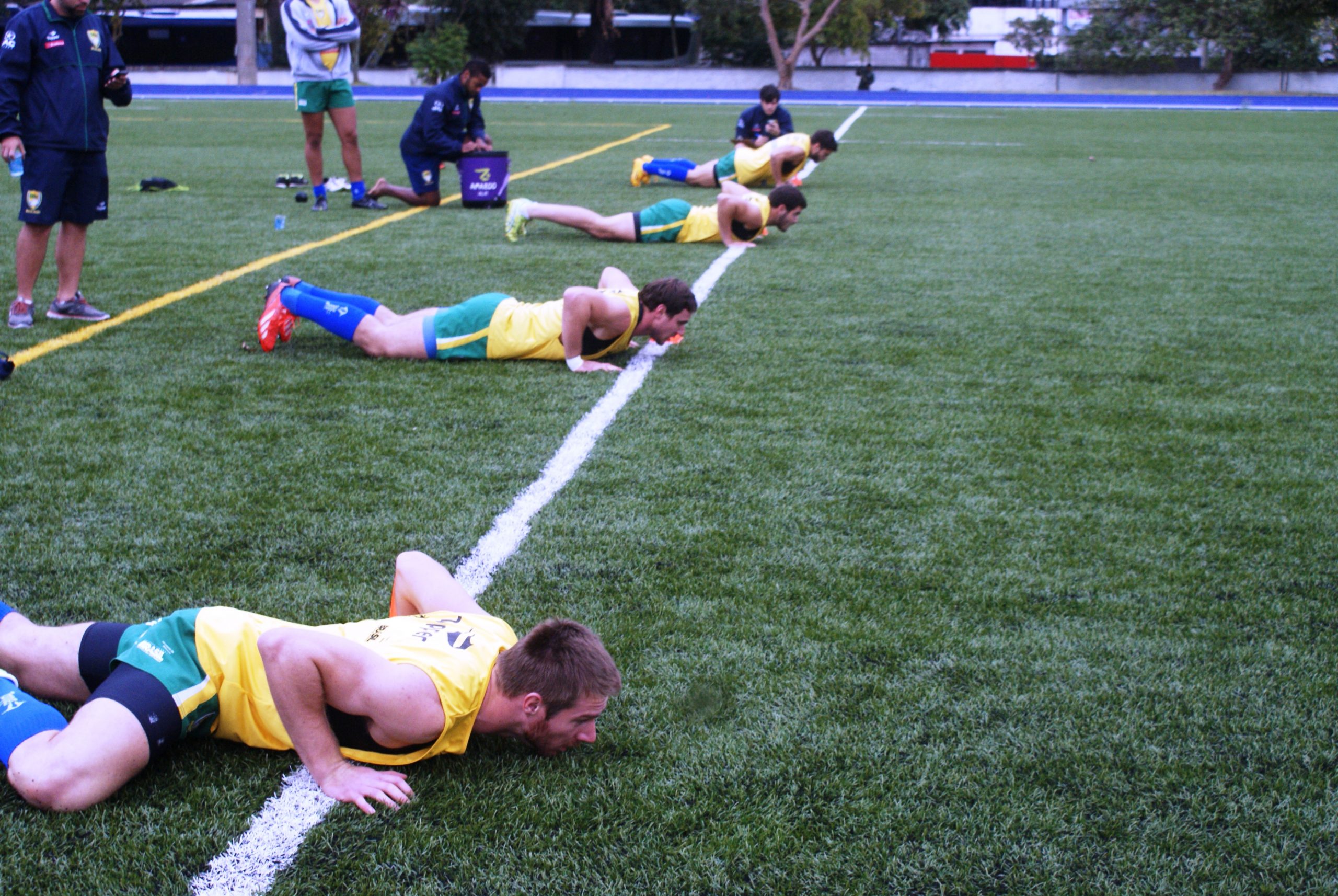 Seleção masculina de Rugby Sevens mostra evolução em suas reavaliações