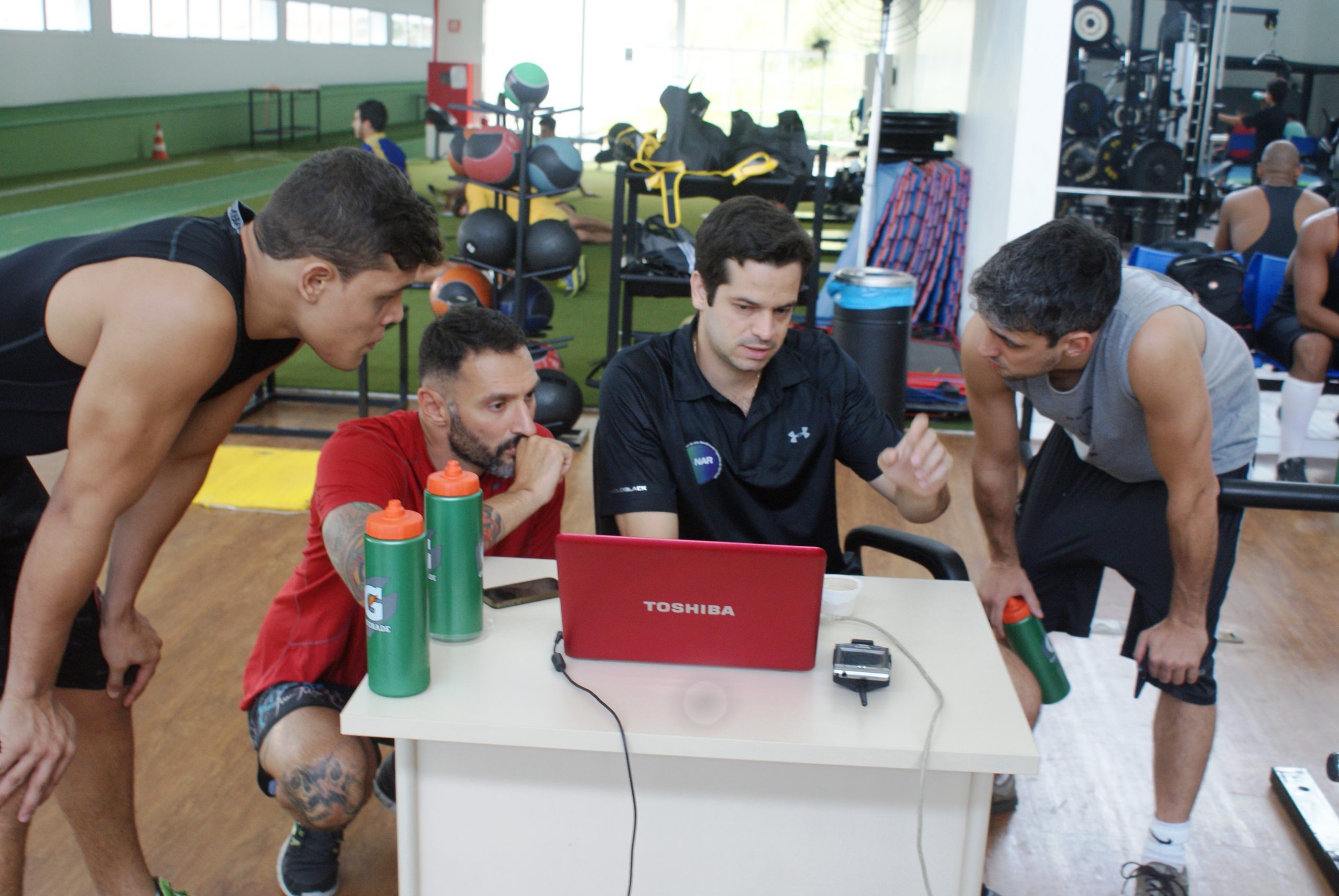 Equipe de luta Combat Club é avaliada no NAR