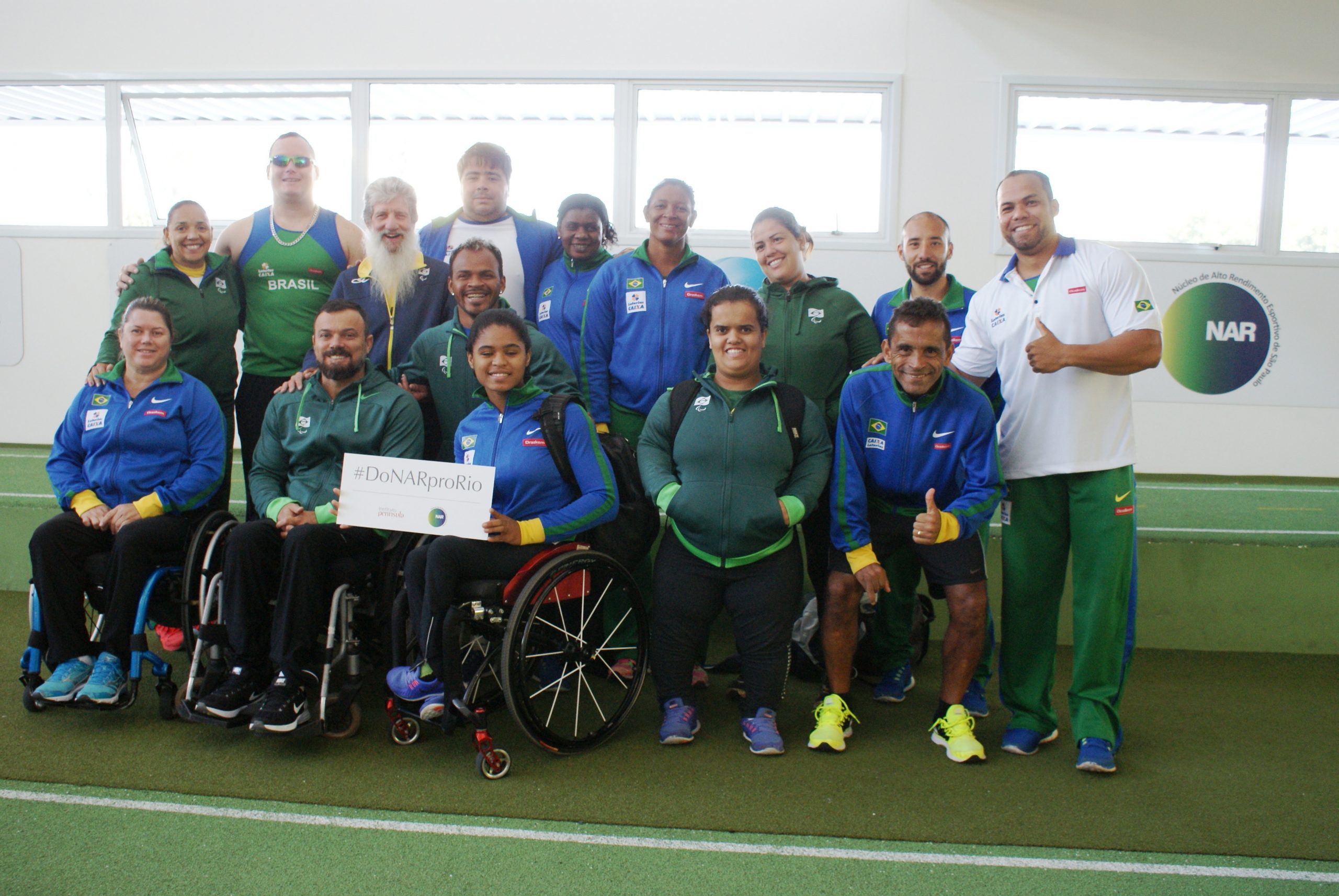 Camp de atletismo paralímpico continua – desta vez, com presença dos lançadores e levantadores de peso