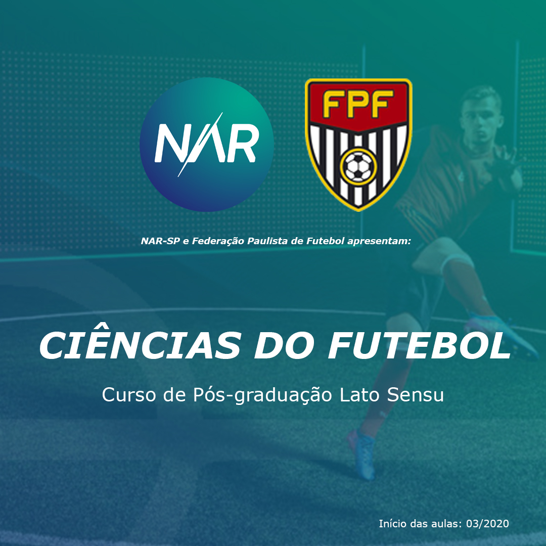 NAR-SP e Federação Paulista de Futebol lançam pós-graduação