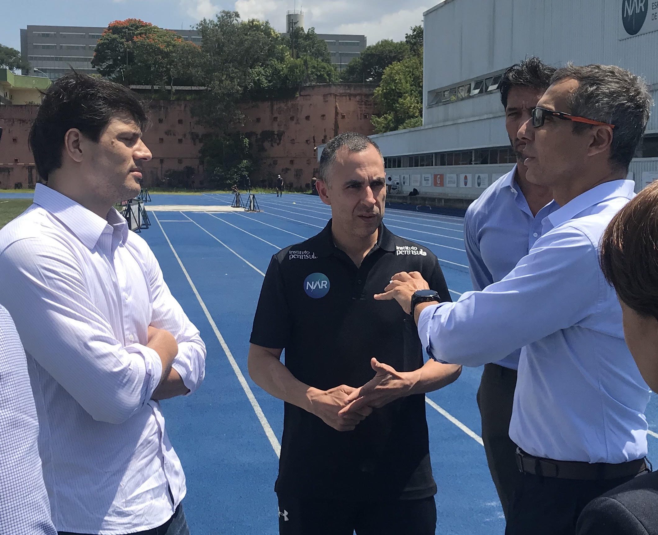 Novo Secretário Municipal de Esporte e Lazer de São Paulo visita o NAR-SP