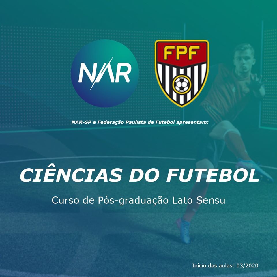 Lista de aprovados para o Curso de Pós-Graduação em Ciências do Futebol