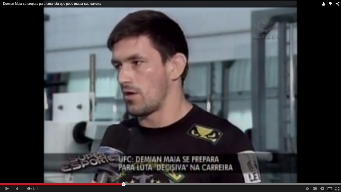 Demian Maia se prepara para uma luta que pode mudar sua carreira