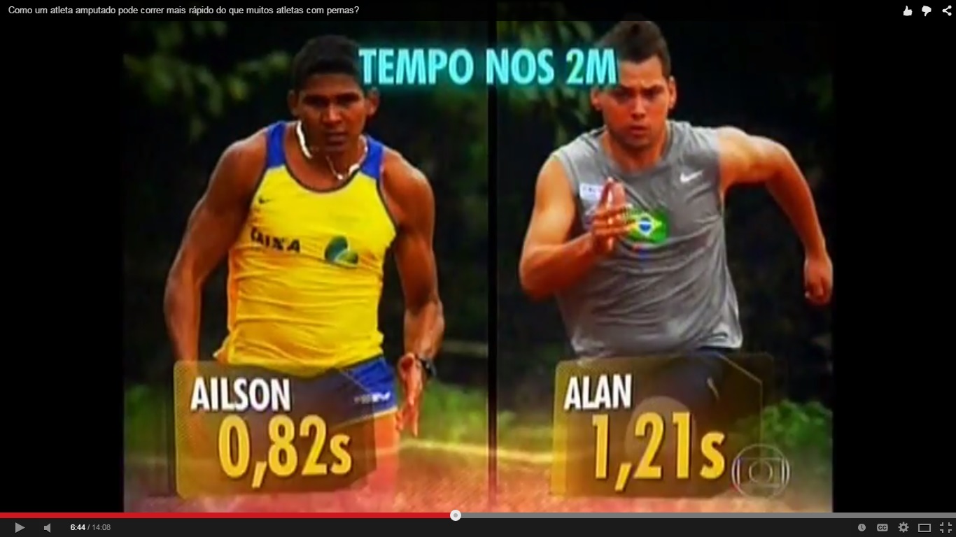 Como um atleta amputado pode correr mais rápido do que muitos atletas com pernas?