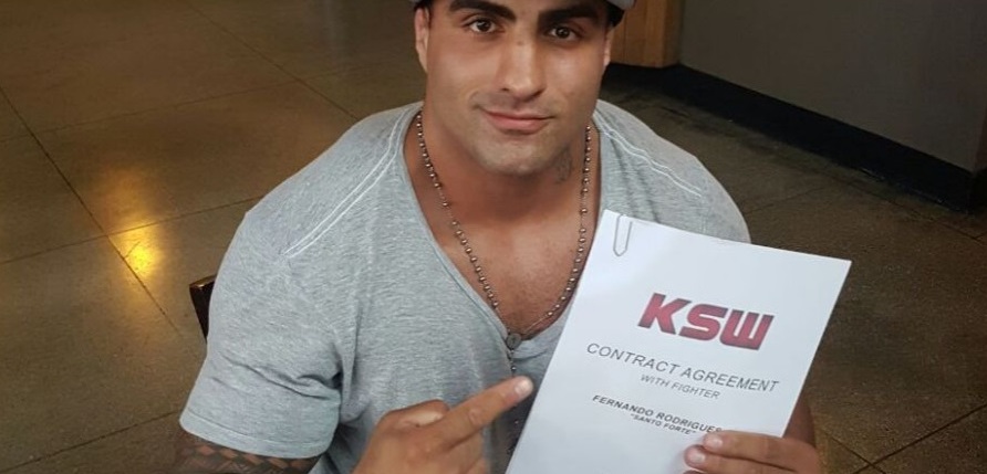 Fernando Santo Forte disputa o cinturão peso-pesado do KSW