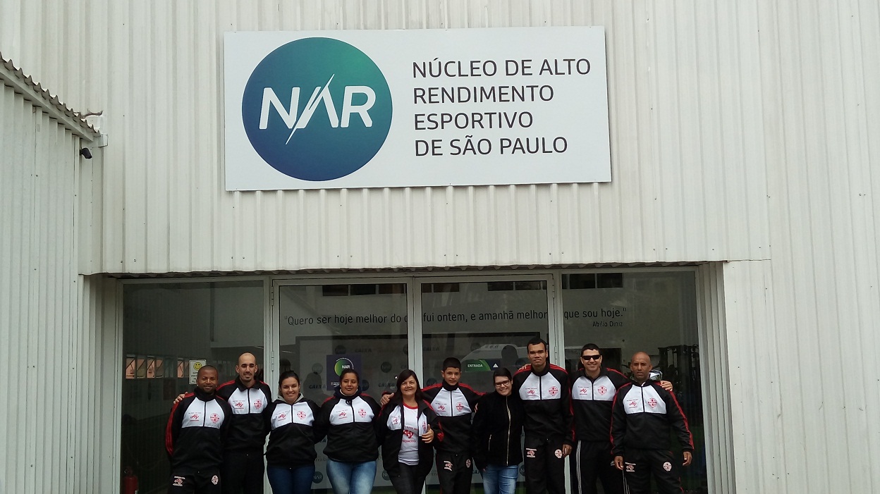 Atletas visitam o NAR – Núcleo de Alto Rendimento Esportivo