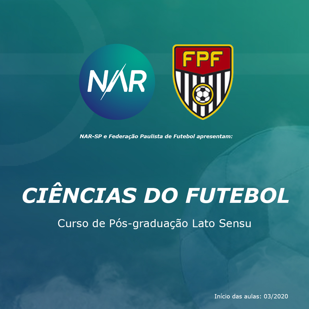 NAR-SP e FPF lançam curso de pós-graduação de Ciência do Futebol