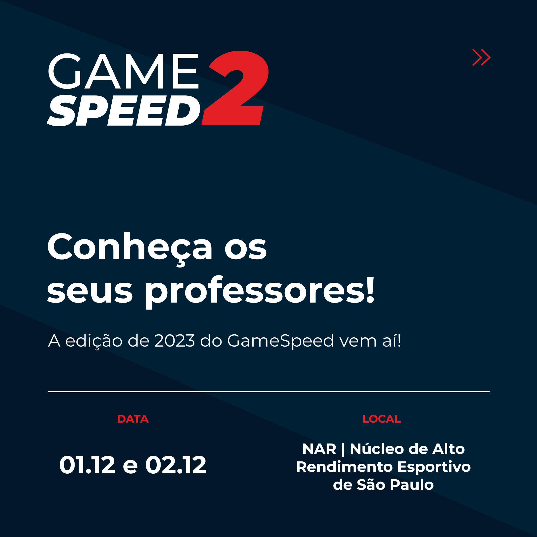 Conheça os professores do Gamespeed 2