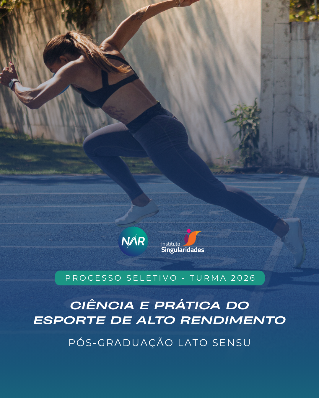 PROCESSO SELETIVO ABERTO PARA A PÓS-GRADUAÇÃO “CIÊNCIA E PRÁTICA DO ESPORTE DE ALTO RENDIMENTO”